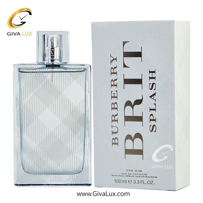  ادو تویلت مردانه باربری اورجینال مدل Burberry Brit Splash | بریت اسپلش حجم  100 میل